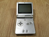 LG6074 With Defects - GameBoy Advance SP Platinum Silver Game Boy Console Japan