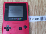 LG6104 With Defects - GameBoy Color Red Console Nintendo Japan