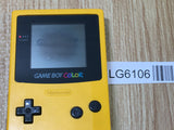 LG6106 With Defects - GameBoy Color Yellow Console Nintendo Japan