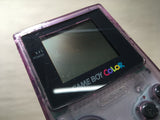 LG6112 With Defects - GameBoy Color Clear Purple Console Nintendo Japan