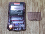 LG6112 With Defects - GameBoy Color Clear Purple Console Nintendo Japan