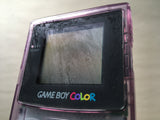 LG6113 Tested Working - GameBoy Color Clear Purple Console Nintendo Japan