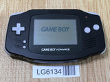 LG6134 With Defects - GameBoy Advance Black Console Nintendo Japan