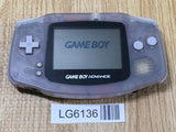 LG6136 With Defects - GameBoy Advance Milky Blue Console Nintendo Japan