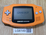 LG6149 With Defects - GameBoy Advance Orange Console Nintendo Japan