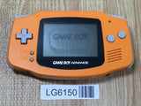 LG6150 With Defects - GameBoy Advance Orange Console Nintendo Japan