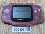 LG6151 With Defects - GameBoy Advance Milky Pink Console Nintendo Japan