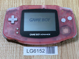 LG6152 With Defects - GameBoy Advance Milky Pink Console Nintendo Japan