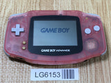 LG6153 Tested Working - GameBoy Advance Milky Pink Console Nintendo Japan