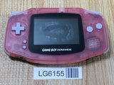 LG6155 With Defects - GameBoy Advance Milky Pink Console Nintendo Japan