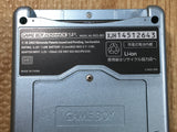 LG6160 Tested Working - GameBoy Advance SP Pearl Blue Console Nintendo Japan