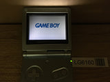 LG6160 Tested Working - GameBoy Advance SP Pearl Blue Console Nintendo Japan