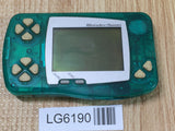LG6190 With Defects - Wonder Swan Skeleton Green Console Japan