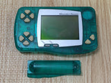 LG6190 With Defects - Wonder Swan Skeleton Green Console Japan