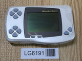 LG6191 With Defects - Wonder Swan Pearl White Console Japan