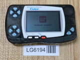 LG6194 With Defects - Wonder Swan Color Crystal Black Console Japan