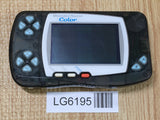 LG6195 With Defects - Wonder Swan Color Crystal Black Console Japan