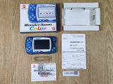 LG6199 Tested Working - Wonder Swan Color Crystal Blue Console Boxed Japan