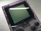 LG6207 Tested Working - GameBoy Pocket Clear Purple Console Nintendo Japan
