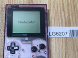 LG6207 Tested Working - GameBoy Pocket Clear Purple Console Nintendo Japan