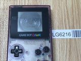 LG6216 With Defects - GameBoy Color Clear Purple Console Nintendo Japan