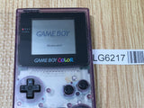 LG6217 With Defects - GameBoy Color Clear Purple Console Nintendo Japan