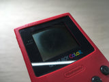 LG6223 With Defects - GameBoy Color Red Console Nintendo Japan