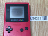LG6223 With Defects - GameBoy Color Red Console Nintendo Japan