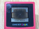 LG6223 With Defects - GameBoy Color Red Console Nintendo Japan