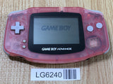 LG6240 With Defects - GameBoy Advance Milky Pink Console Nintendo Japan