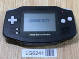 LG6241 With Defects - GameBoy Advance Black Console Nintendo Japan