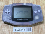 LG6246 With Defects - GameBoy Advance Milky Blue Console Nintendo Japan