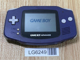 LG6249 Tested Working - GameBoy Advance Violet Console Nintendo Japan