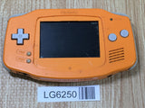 LG6250 With Defects - GameBoy Advance Orange Console Nintendo Japan