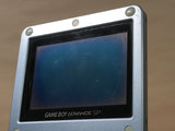 LG6256 With Defects - GameBoy Advance SP Pearl Blue Console Nintendo Japan