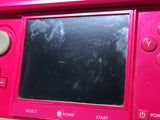 LG6291 With Defects - Nintendo 3DS Gross Pink Console Nintendo Japan