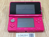LG6291 With Defects - Nintendo 3DS Gross Pink Console Nintendo Japan