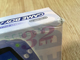 LG6296 Tested Working - GameBoy Advance Milky Blue Console Boxed Nintendo Japan