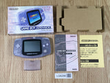LG6296 Tested Working - GameBoy Advance Milky Blue Console Boxed Nintendo Japan