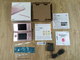 LG6298 Tested Working - Nintendo DS Lite Metallic Rose Console Boxed Japan