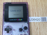 LG6420 With Defects - GameBoy Color Clear Purple Console Nintendo Japan