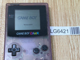 LG6421 With Defects - GameBoy Color Clear Purple Console Nintendo Japan
