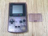 LG6421 With Defects - GameBoy Color Clear Purple Console Nintendo Japan