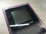 LG6422 With Defects - GameBoy Color Clear Purple Console Nintendo Japan