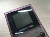 LG6422 With Defects - GameBoy Color Clear Purple Console Nintendo Japan