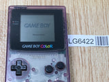 LG6422 With Defects - GameBoy Color Clear Purple Console Nintendo Japan