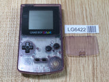 LG6422 With Defects - GameBoy Color Clear Purple Console Nintendo Japan