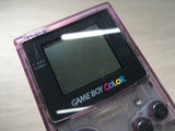 LG6423 With Defects - GameBoy Color Clear Purple Console Nintendo Japan