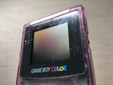LG6423 With Defects - GameBoy Color Clear Purple Console Nintendo Japan