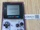 LG6423 With Defects - GameBoy Color Clear Purple Console Nintendo Japan